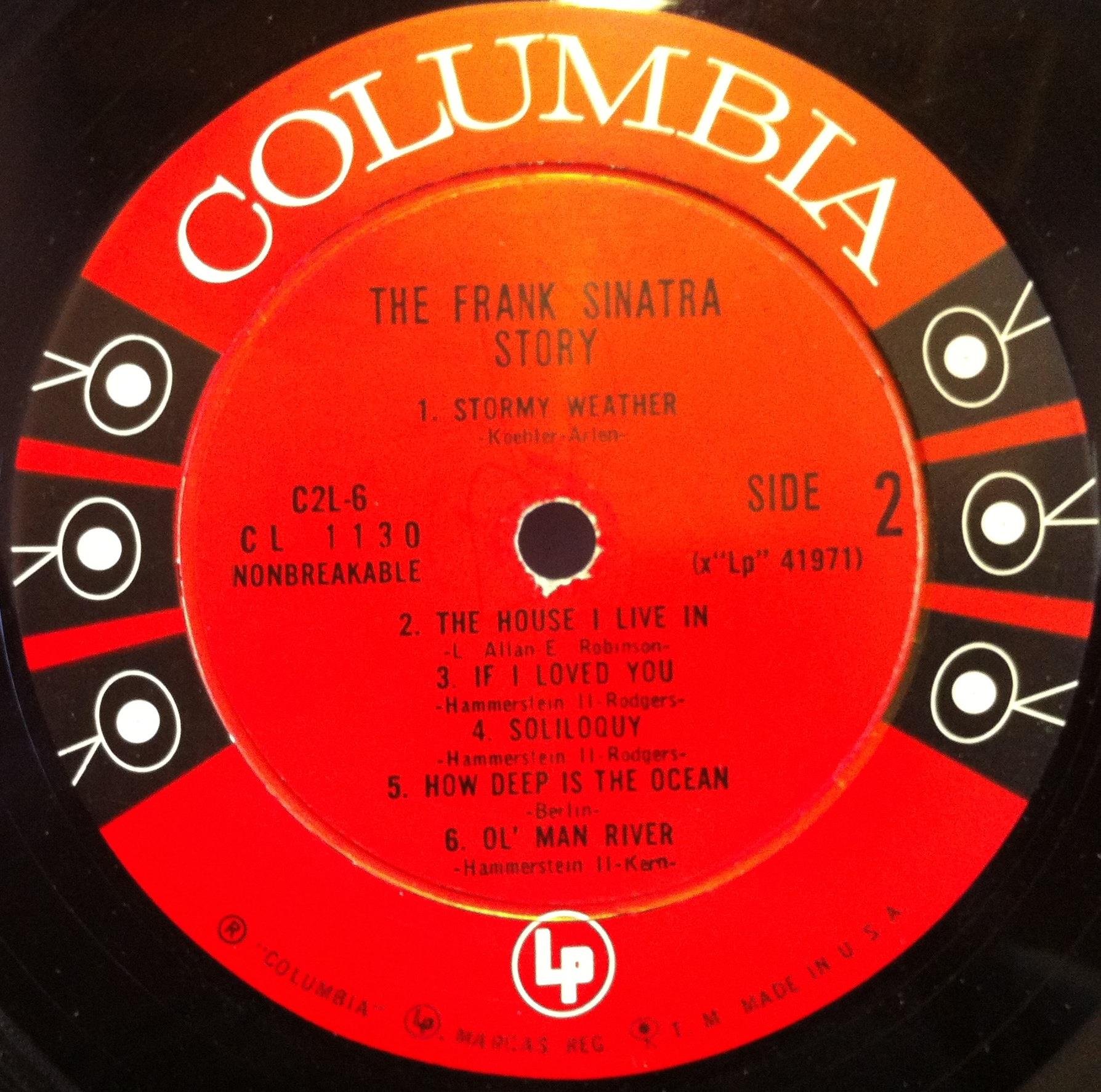 FRANK SINATRA THE STORY IN MUSIC record