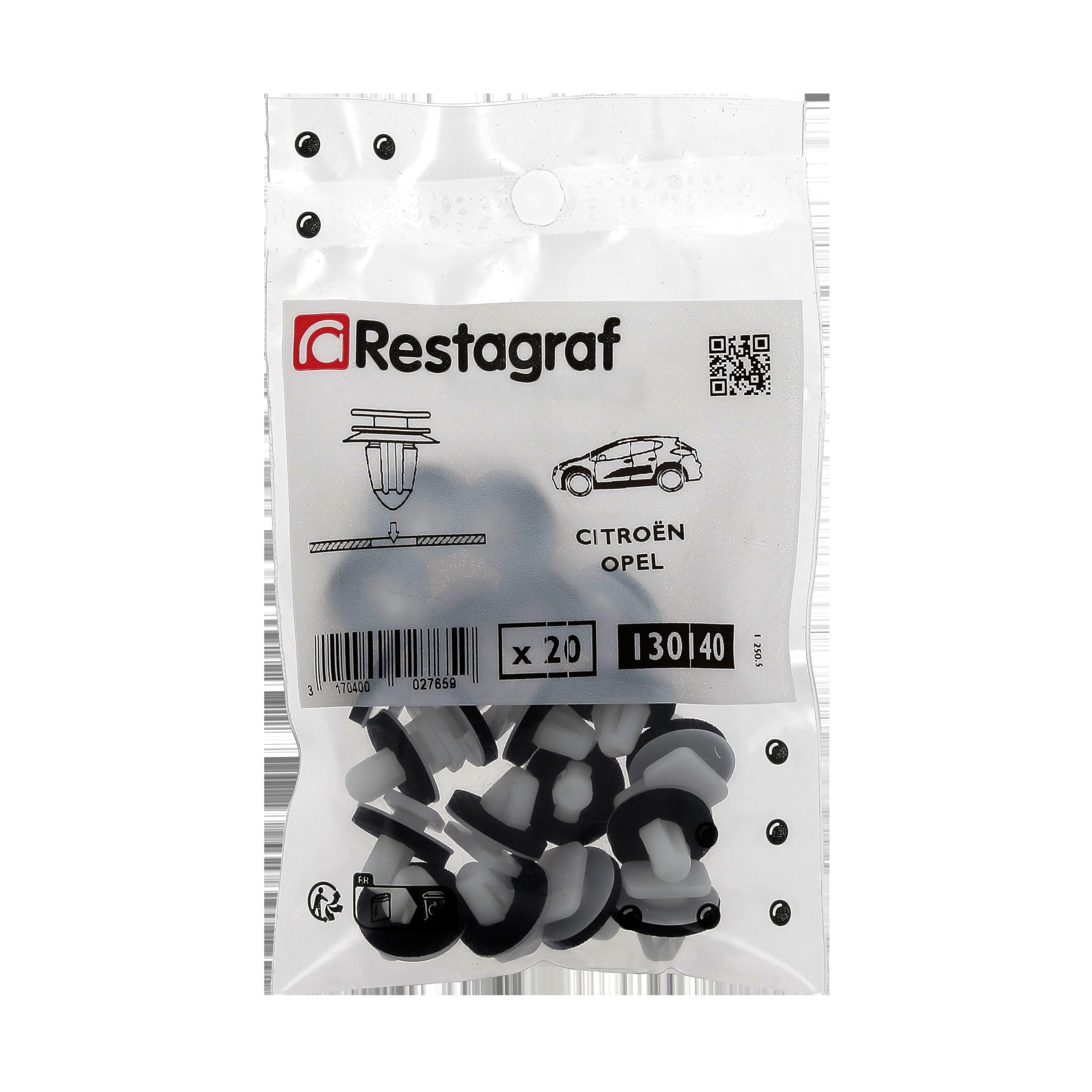 Restagraf - Agrafe De Fixation Carrosserie - Spécial | WhichOne