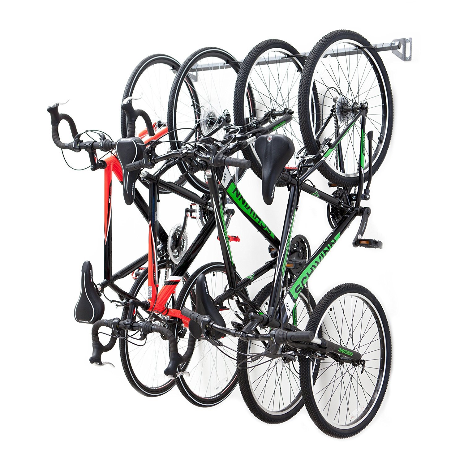 Monkey Bars Granite Grey / 4 Bikes / Industrial Bike Racks & Stands