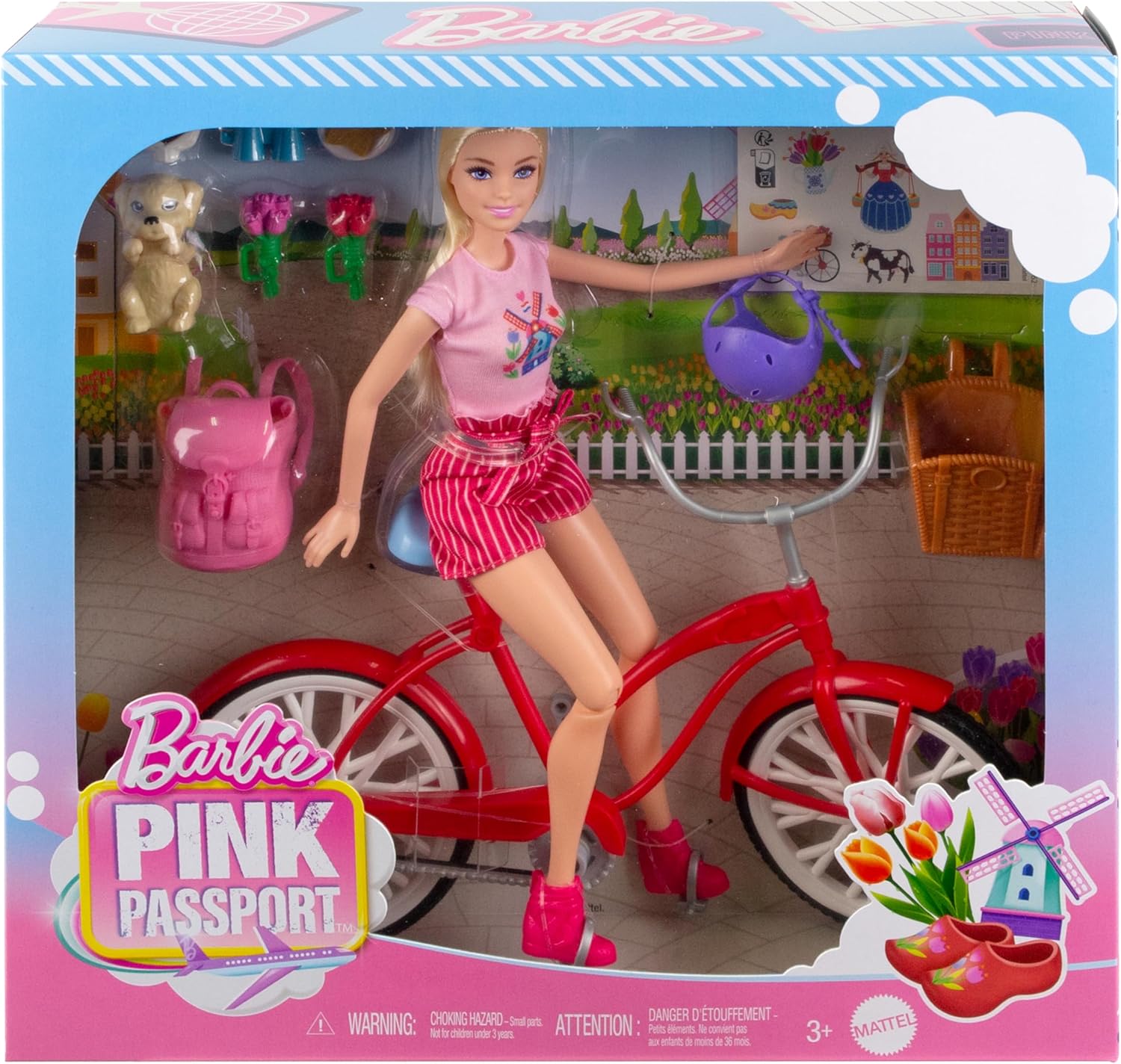 Barbie Doll and Bicycle Play Set