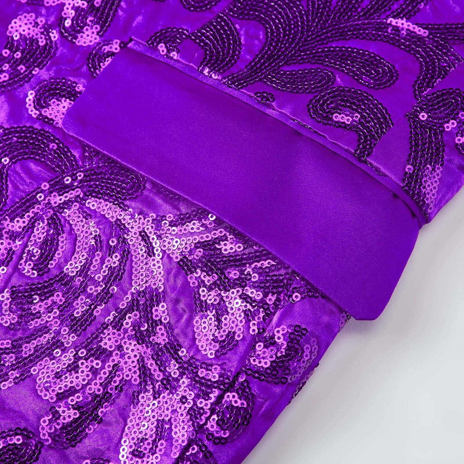 Elegante giacca da uomo con paillettes per spettacoli banchetti e serate formali