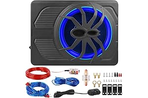 10-Inch 800W Under-Seat Powered Car Subwoofer: Enhance Your Truck's Audio Experience