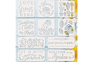 Whaline Garden Stencils