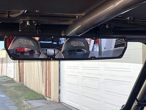 Miniatura 9 de Chupacabra Offroad DELUXE - Espejo utilitario de visión trasera lateral a lado – 1.75 pulgadas RZR 800 900 1000 Turbo – Espejo retrovisor convexo de