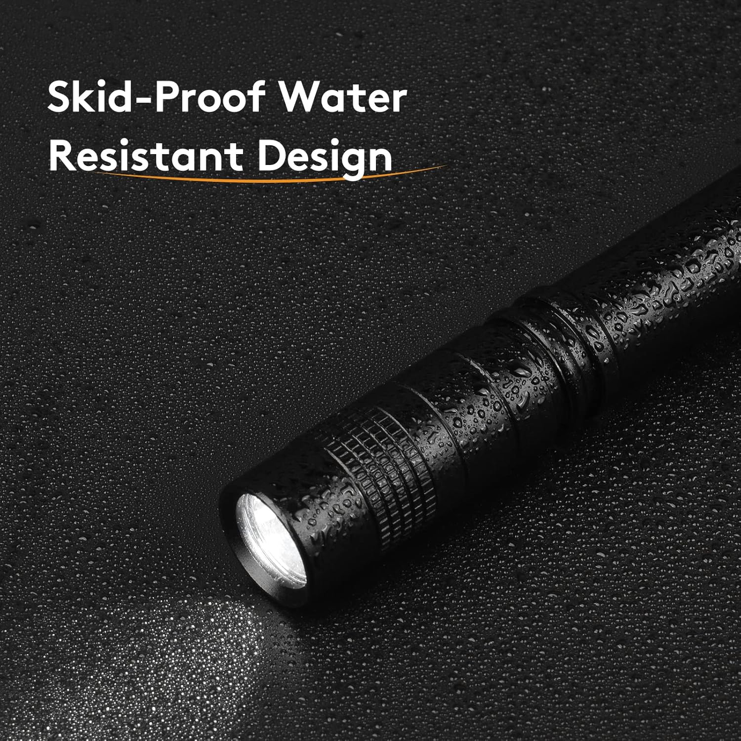 Flashlight, 2 PCS Mini Pen LED Lights, High Lumens, Pocket Size, Removable Clip, Wide Application, Batteries Not Included