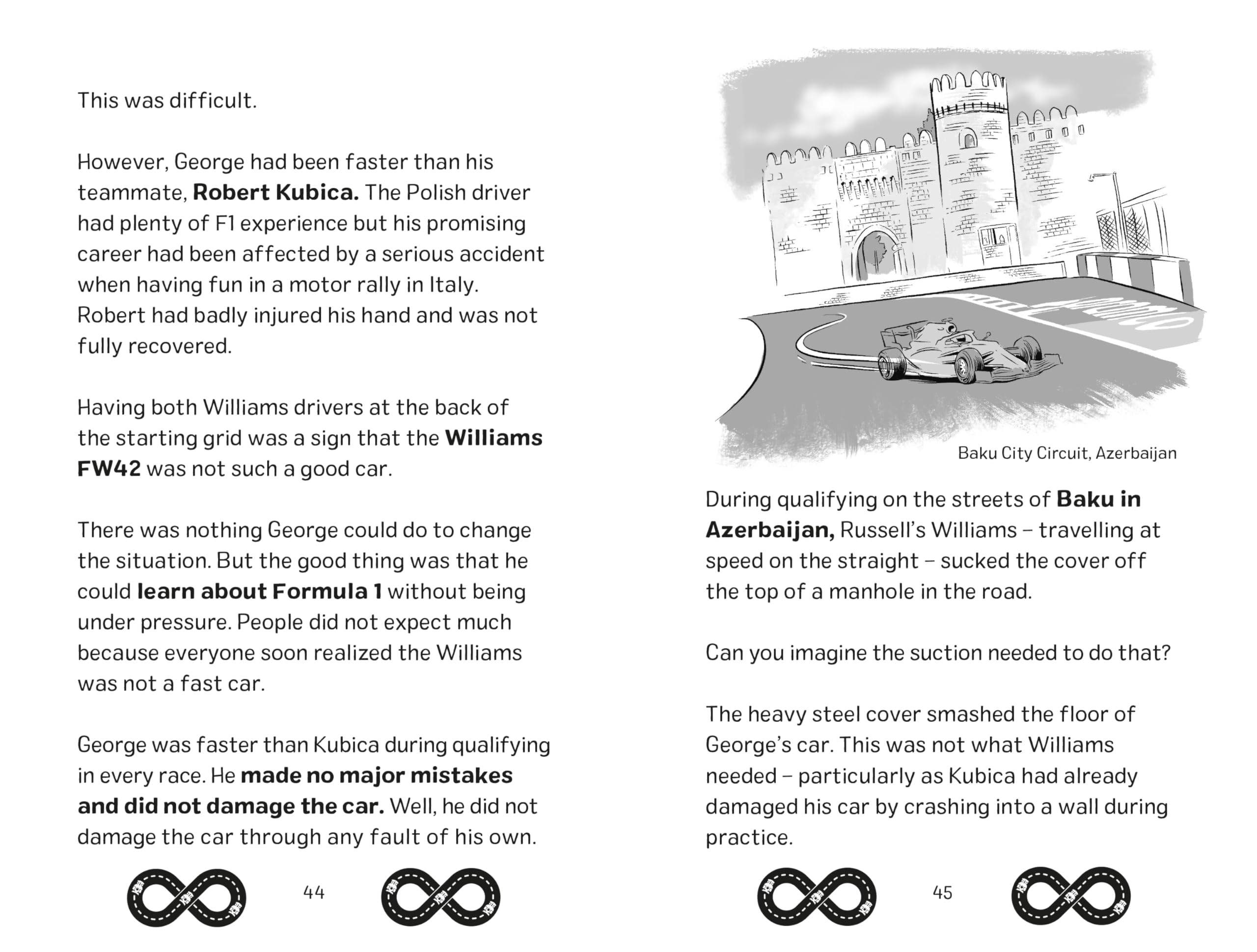 Racing Legends: George Russell : 101 Facts about Formula One: 8