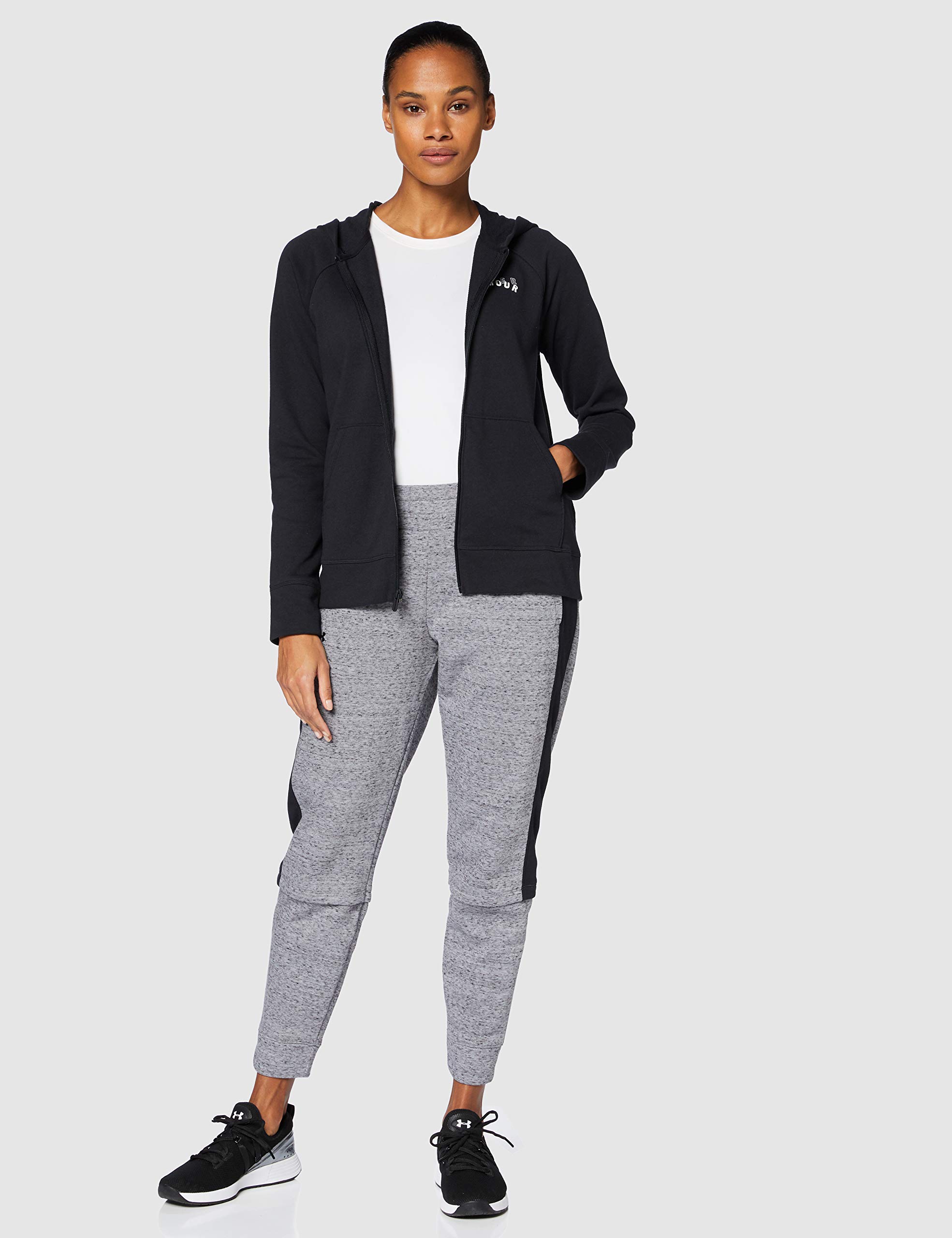 Under Armour Women's Ua Rival Terry Full Zip - Sudadera Deportiva para Mujer