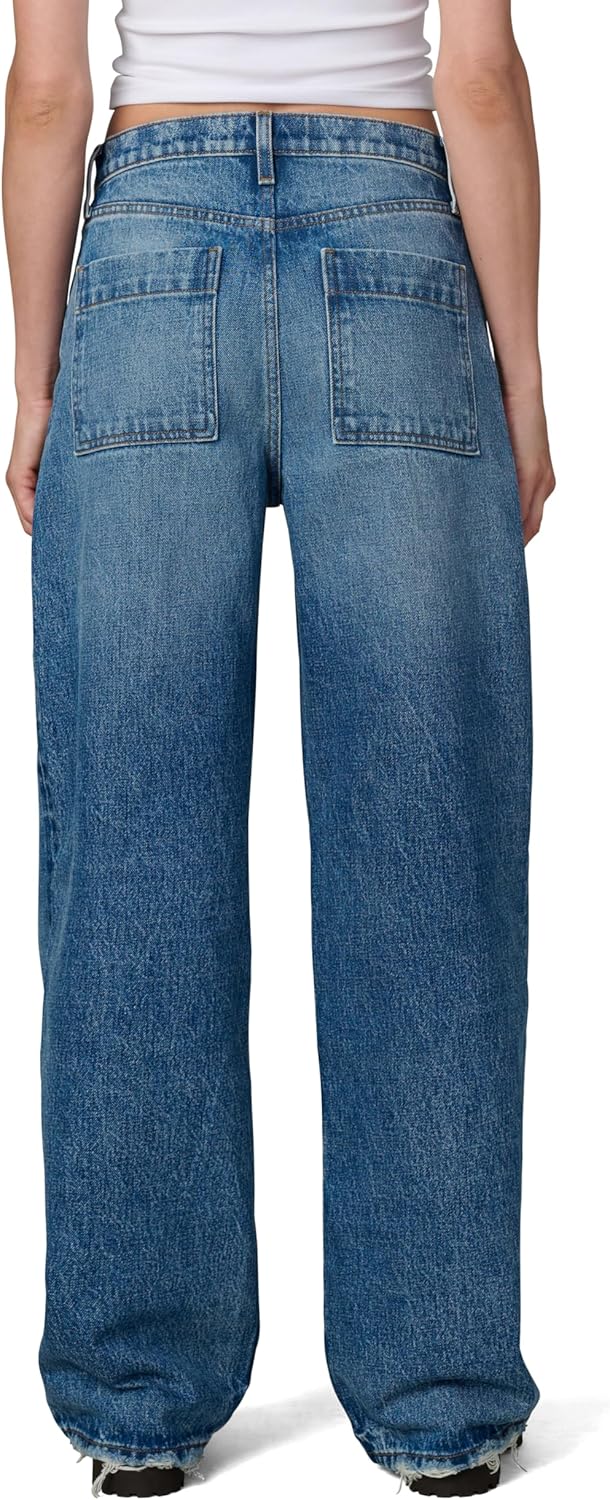 Joe's Womens The Harlowe High Rise Wide Leg Jean - Image 4