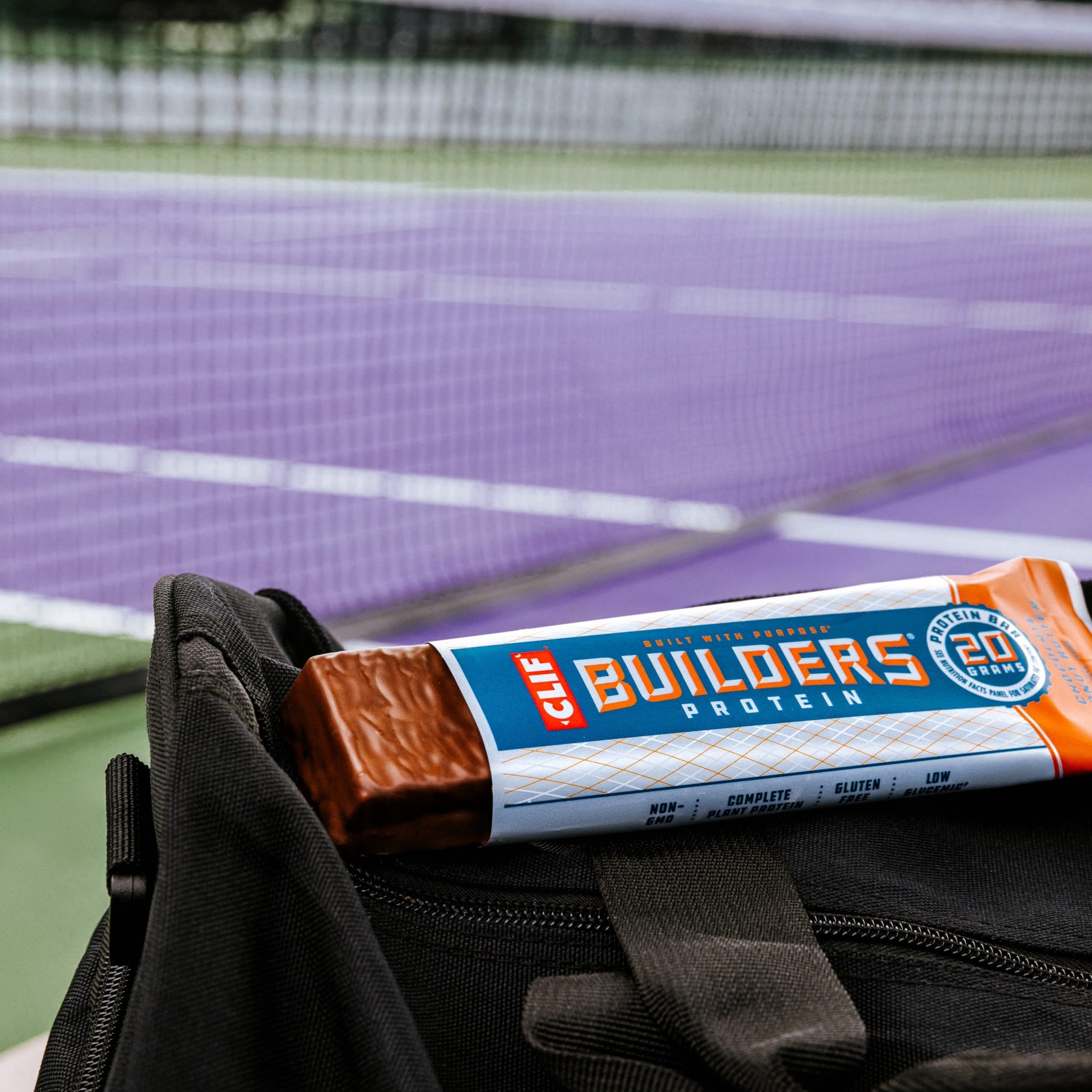 CLIF BUILDERS Protein Bars - Chocolate Peanut Butter Flavor - 20g Plant Based Protein - Gluten Free - Non-GMO - Low Glycemic - No Artificial Sweeteners - 2.4 oz. (6 Pack) — Amazon image 10