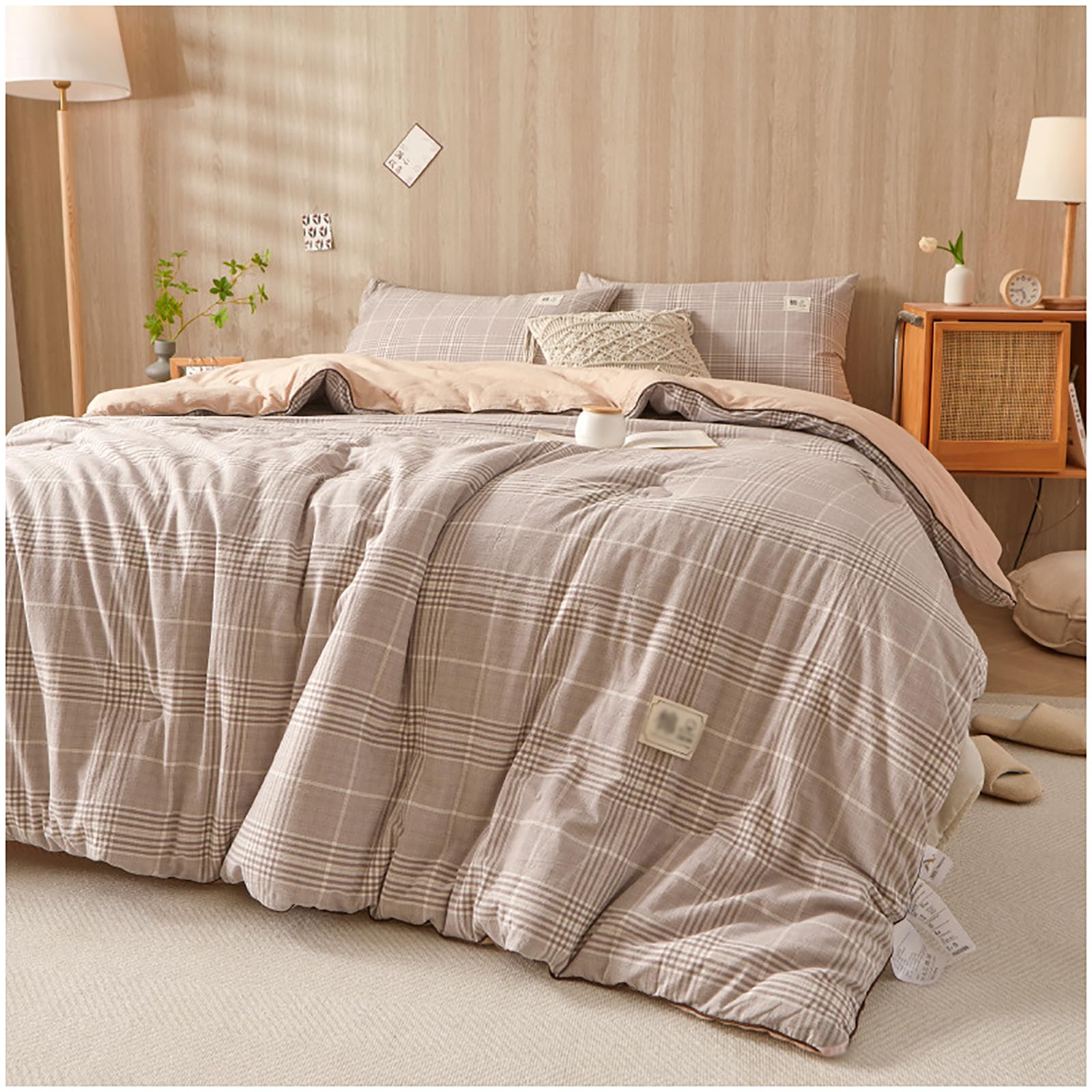 Couette 2 personnes douce et respirante pour les nuits d'hiver