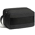 Vorspack Toiletry Bag for Men - Water Resistant Travel Bag for Toiletries, Bathroom Essentials, Travel Accessories, Gifts - Grey