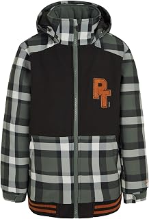 Protest Boys Winterjacket PRTFLORIAN JR 10K Breathability and waterproof PFC-free Huntergreen 152