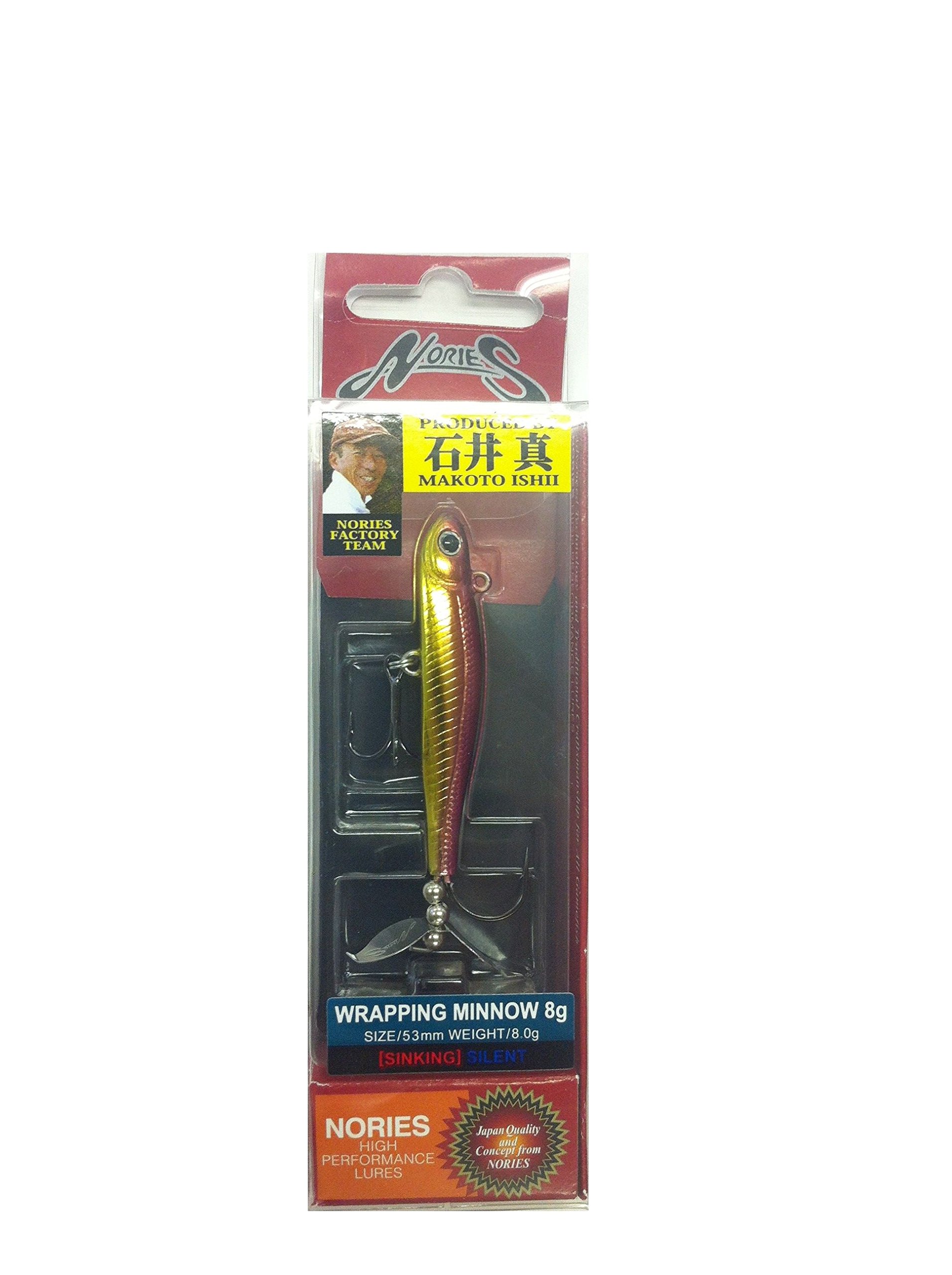 Nories Wrapping Minnow/Wrapping Minnow, 0.3 oz (8 g)
