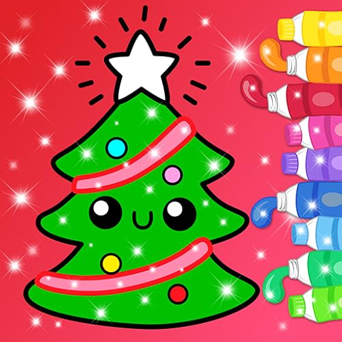 Christmas Tree: Coloring Book for Kids