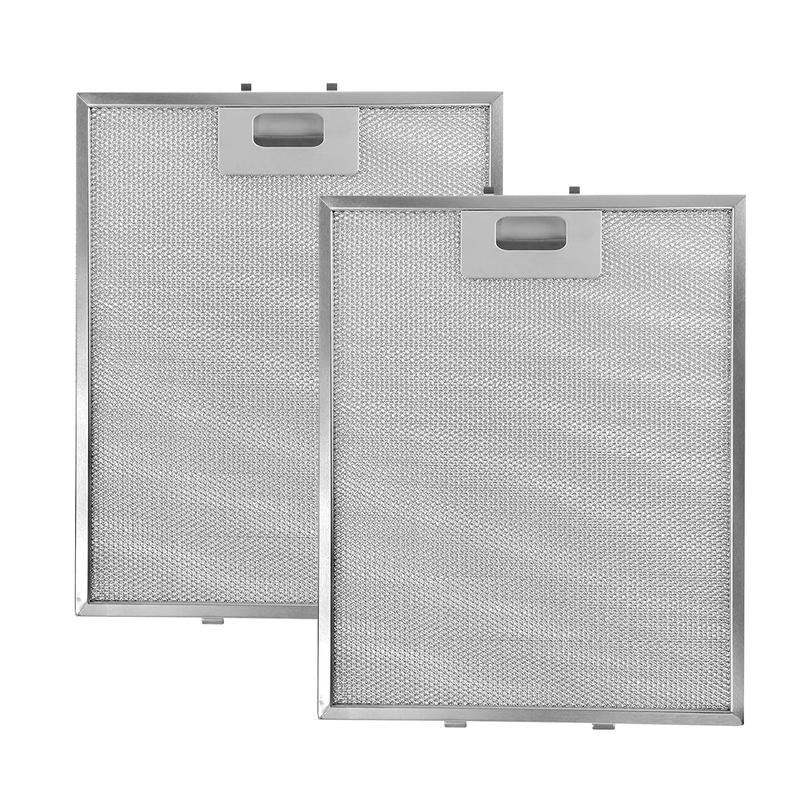 Cooker hood filter, Cooker Hood Grease Filter, 2 Pieces, Multiple Sizes, Aluminium Mesh Vent Replacement
