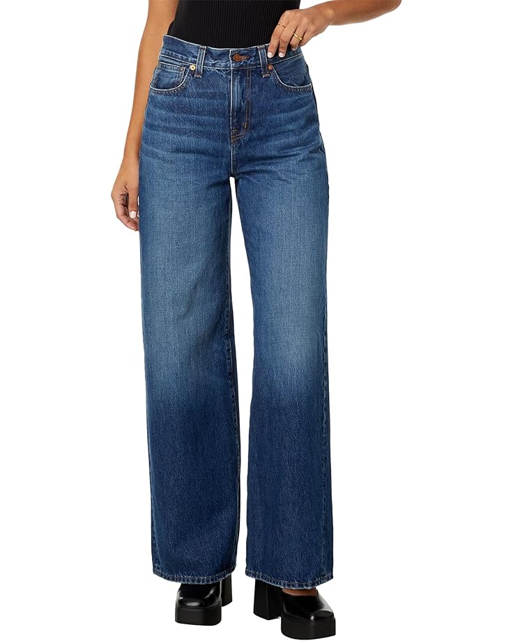 Madewell Superwide-Leg Jeans in Halleran Wash - Main View
