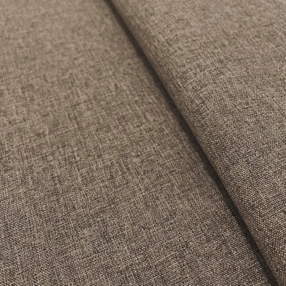 Tecido Linho Linen Look Marrom Claro 1,40m largura