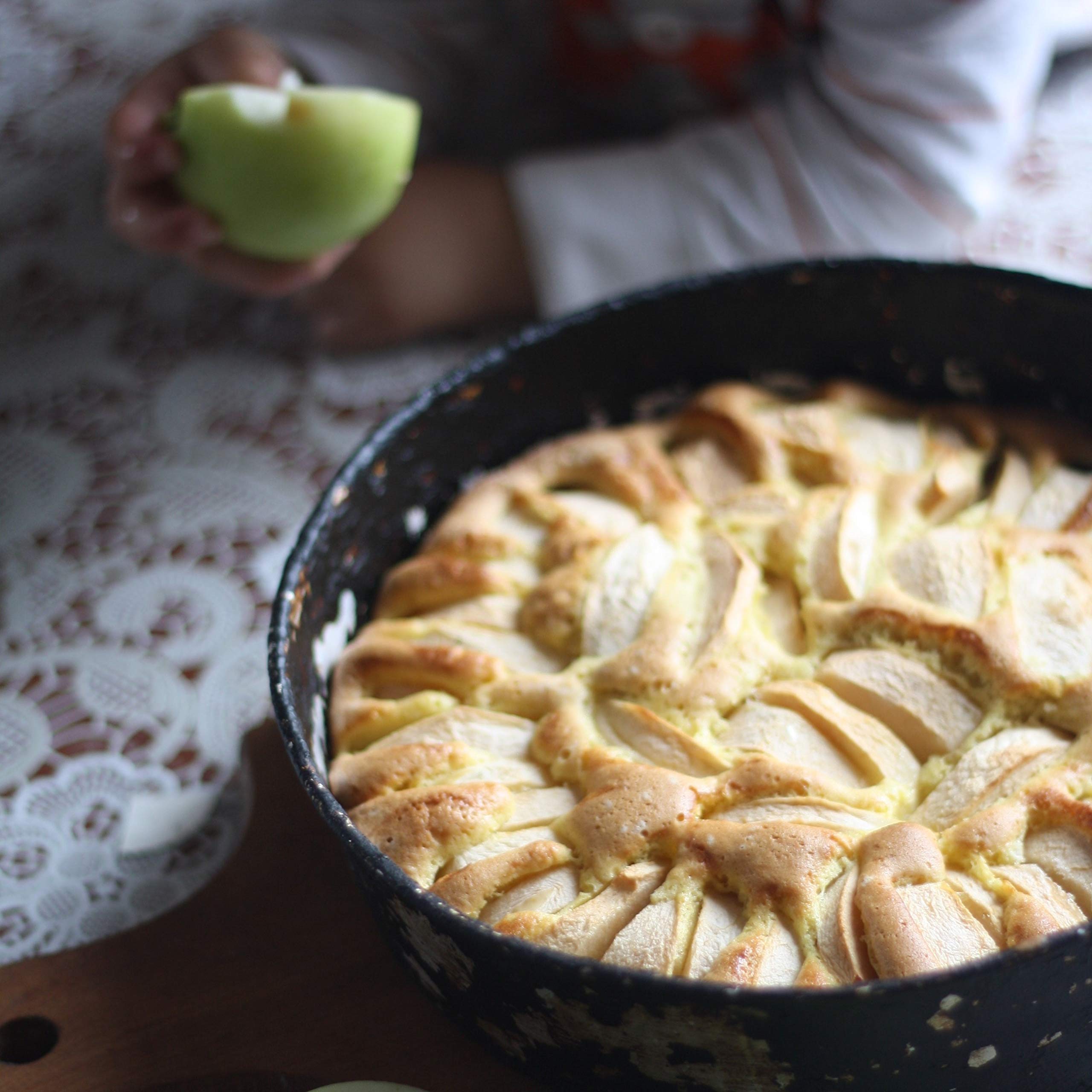 MARCO POLO Dunst-Obst APFEL-STÜCKE 6x Füllmenge 4,6KG ATG 4,05KG eingelegte Obst-Konserve für Apfel-Mus-Mark-Torten-Kuchen ohne Zuckerzusatz natürlich knackig spritzig-süß