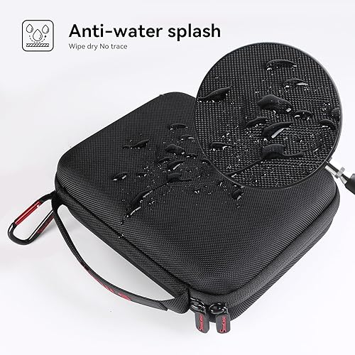 Miniatura 4 de Smatree Funda de transporte compatible con GoPro Hero 1211109876543+3GoPro Hero 2018 (cámaras y accesorios no incluidos)