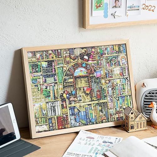 Miniatura 6 de MISITU Rompecabezas de 1000 piezas para adultos, minirompecabezas de micro piezas, desafiantes, rompecabezas difíciles, regalo de Navidad,