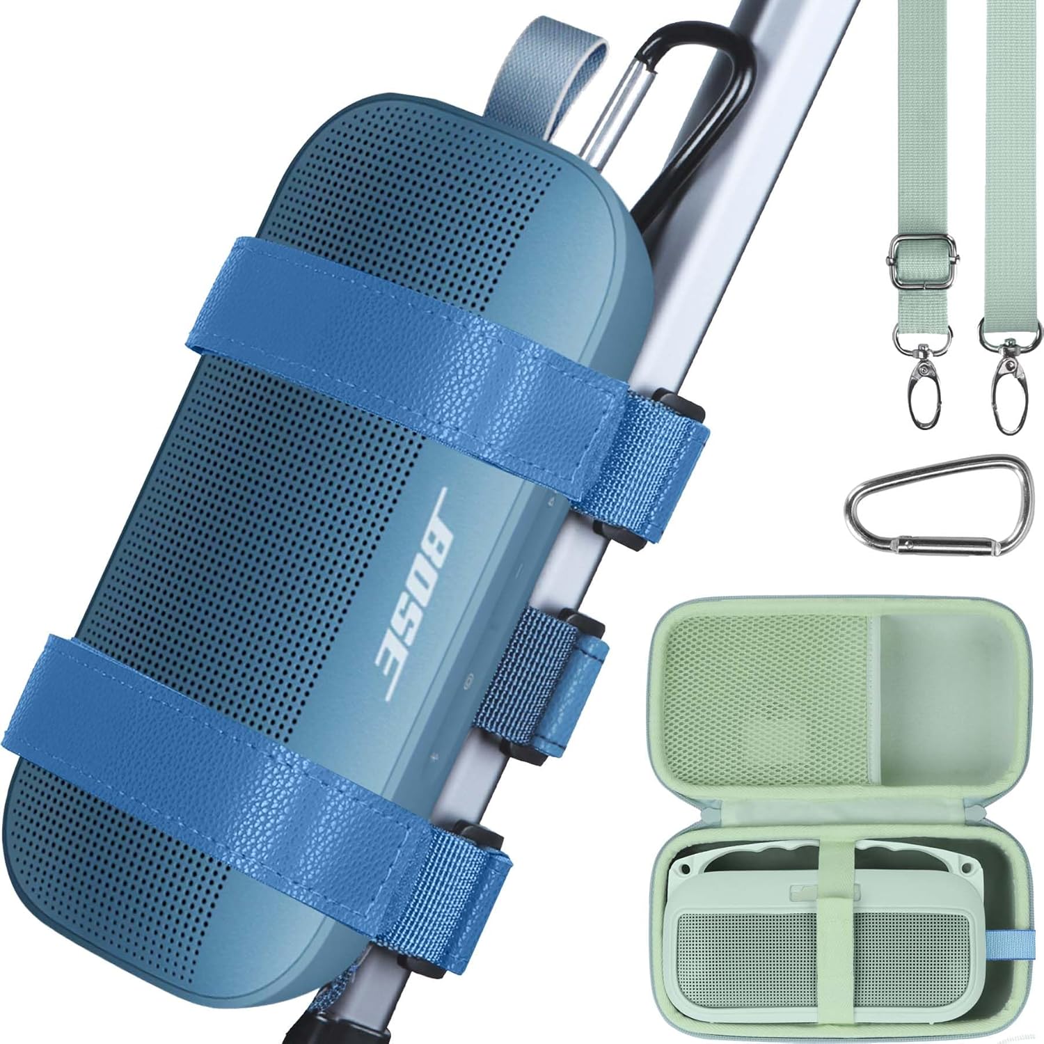 Speaker Mount + Case Kits for Bose SoundLink Flex Speaker