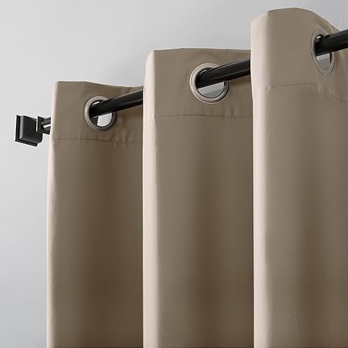 Miniatura 3 de Sun Zero Cyrus - Par de paneles de cortinas térmicas 100 % opacas con ojales, 40 x 96 pulgadas