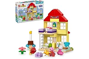 LEGO DUPLO Peppa Pig Birthday House Playset