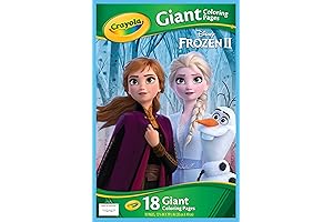 Crayola Frozen Giant Coloring Pages