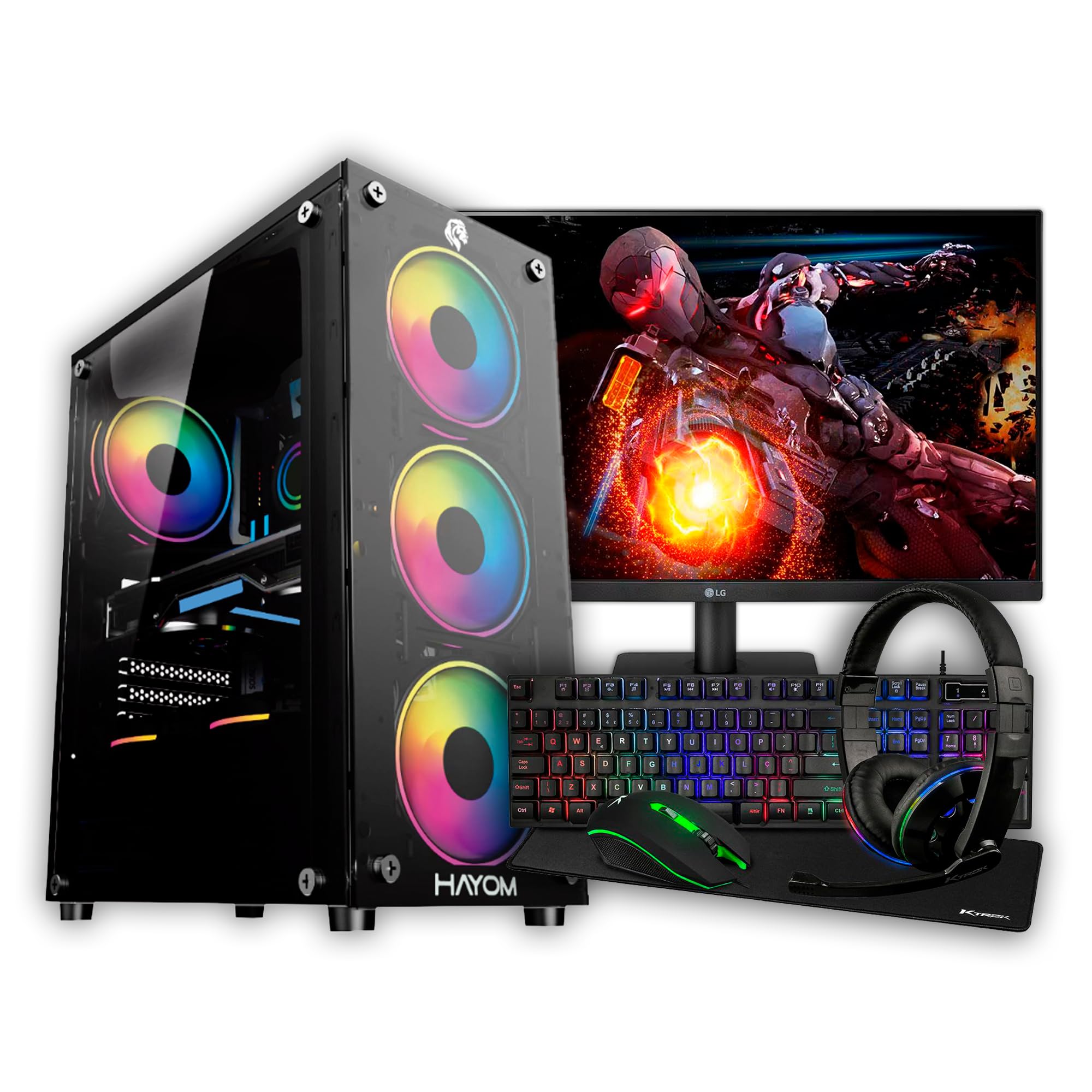 PC GAMER AMD RYZEN 5 4600G - 16GB DDR4 - SSD 240GB - RADEON VEGA 7