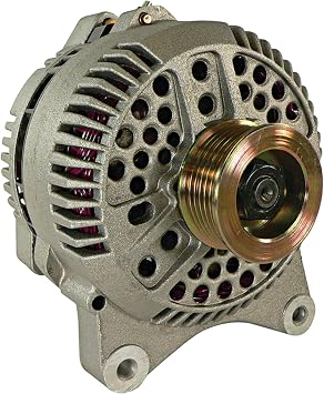 Total Power Parts 400-14154 12V 200A Alternator Compatible With/Replacement For Ford Crown Victoria 1993-1999, E-150 Econoline 1997-2002, 2007-2008 AFD0039-200, AFD0039-220, AL7537HO, Clockwise