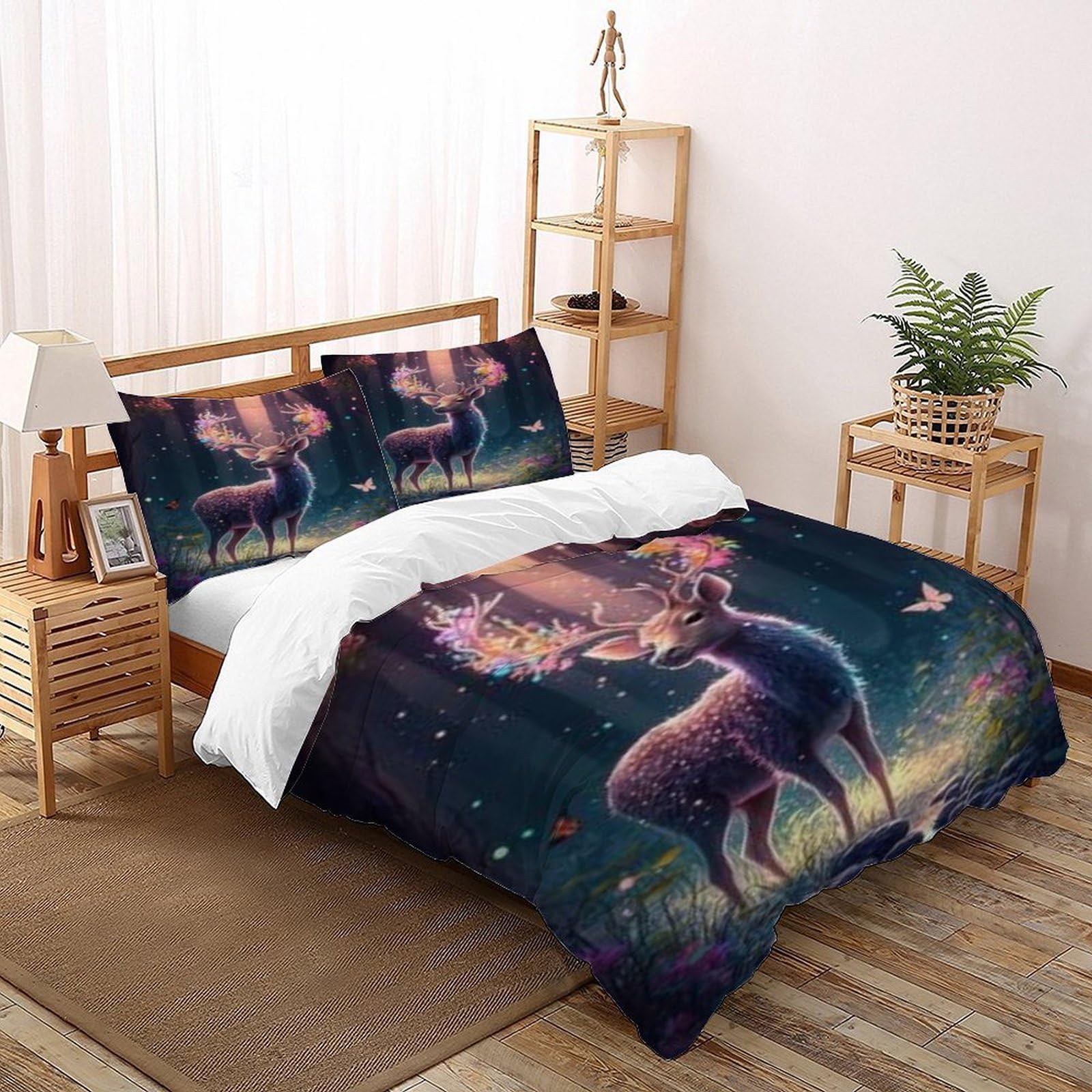 Housse de couette animaux de la jungle pour transformer votre chambre adulte
