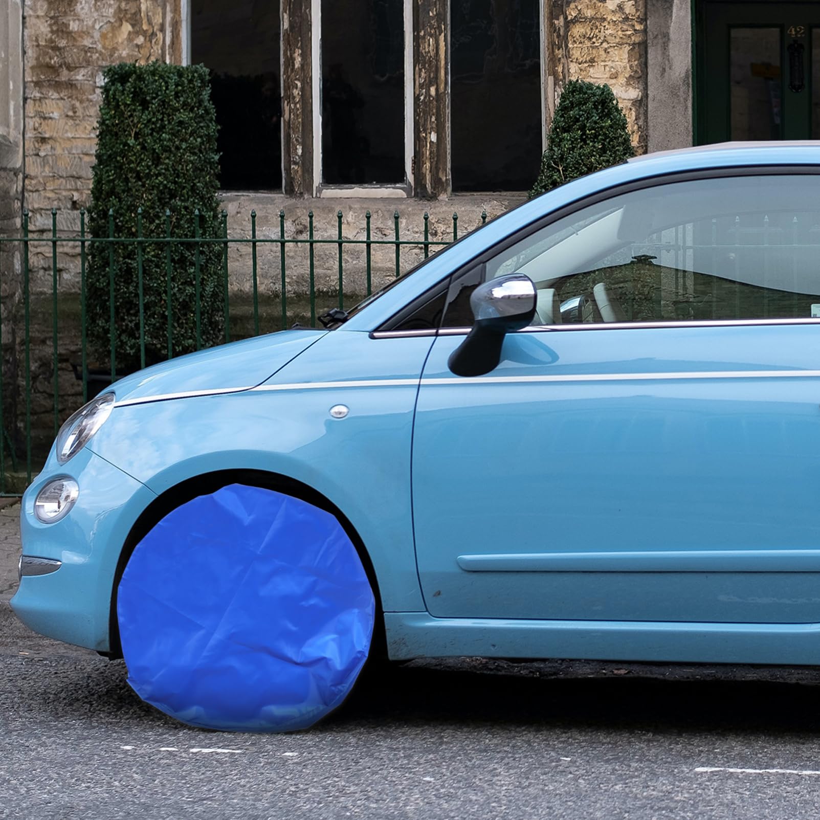 GLEAVI 4pezzi Copriruota Protettiva Per Pneumatici Copriruota Per Rimorchi Camper Camion Suv Design Elegante in Oxford Protezione Da Elementi Atmosferici