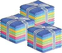 Vista 8 de PAÑOS 100 % algodón, juego 10 unidades, los colores pueden variar