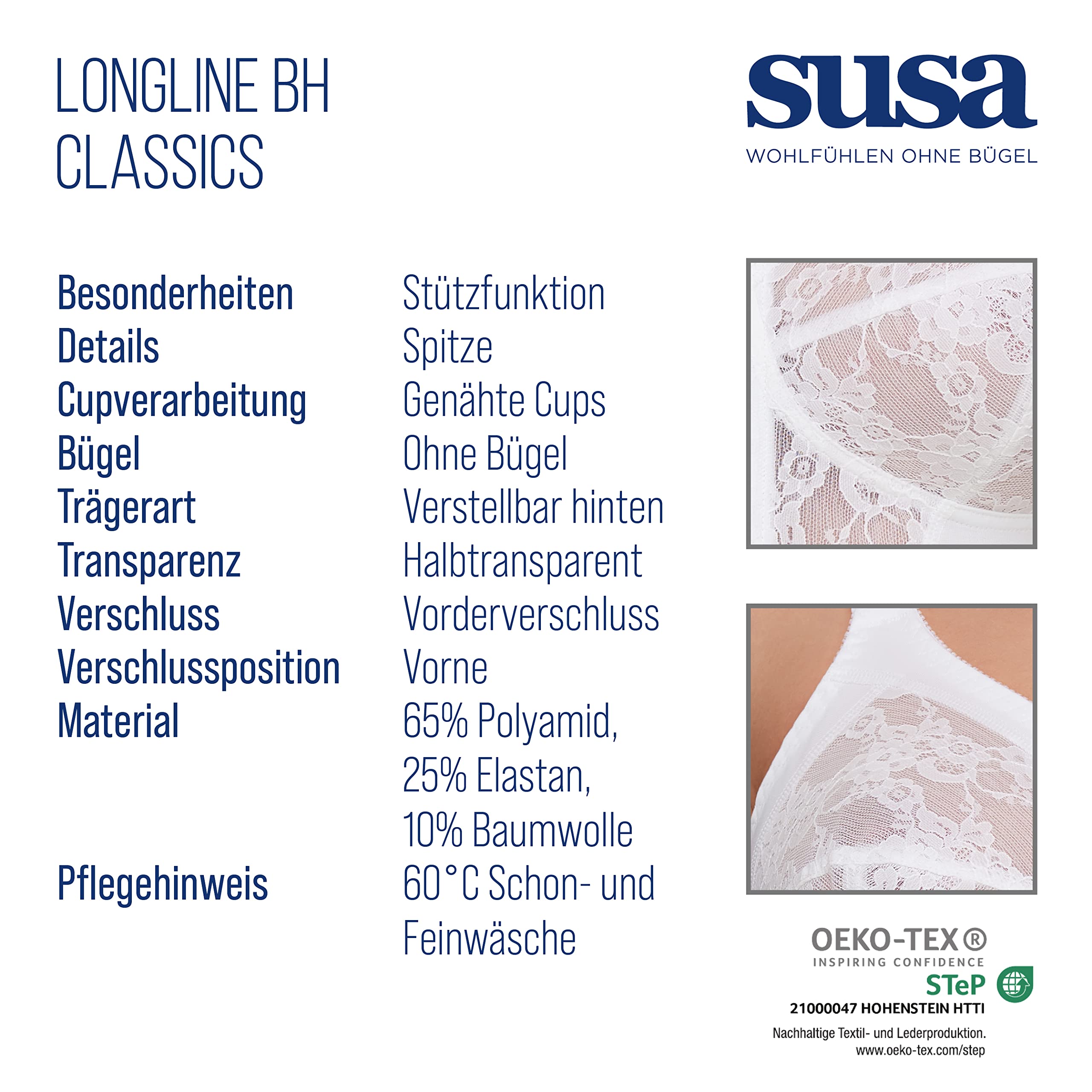 Susa Topsy Plus, Sujetador Para Mujer