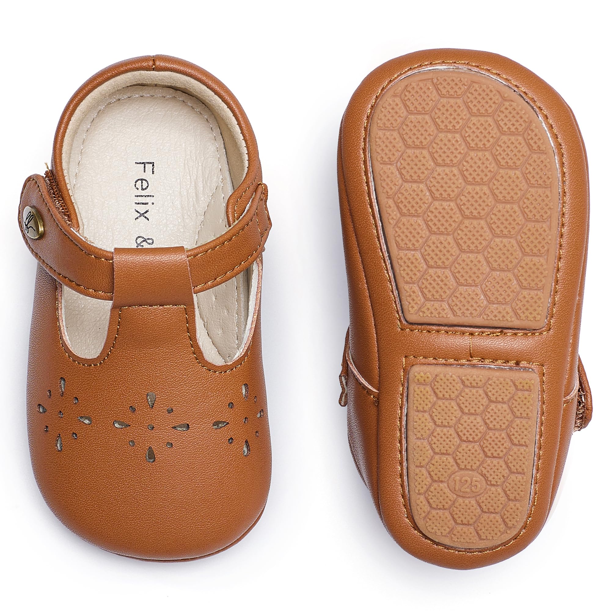 Soft Sole Baby Dress Shoes - Infant Baby Walking Shoes Moccasinss Rubber Sole Crib Shoes