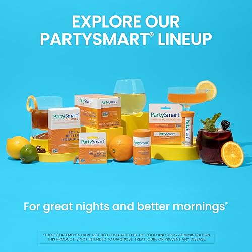 Miniatura 7 de Himalaya PartySmart 10s Paquete de 3 para la prevención de la resaca metaboliza el alcohol y la mañana después 25 gramos