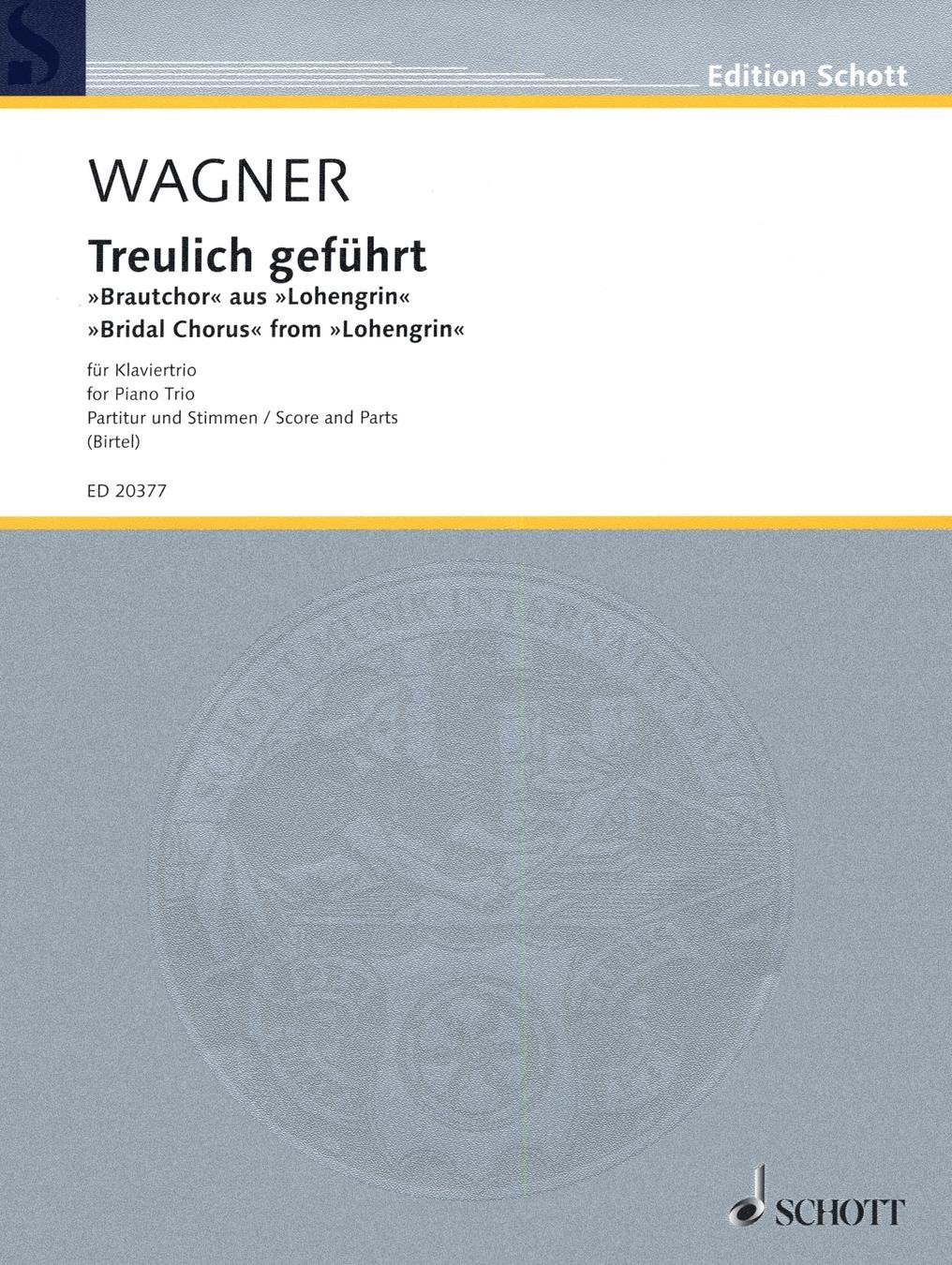 Bridal Chorus Lohengrin pour Trio à Cordes et Piano de Mariage