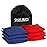 SPORT BEATS Cornhole Bags Set of 8 Regulation Weight & Size Includes Carry Case Red & Navy Blue
