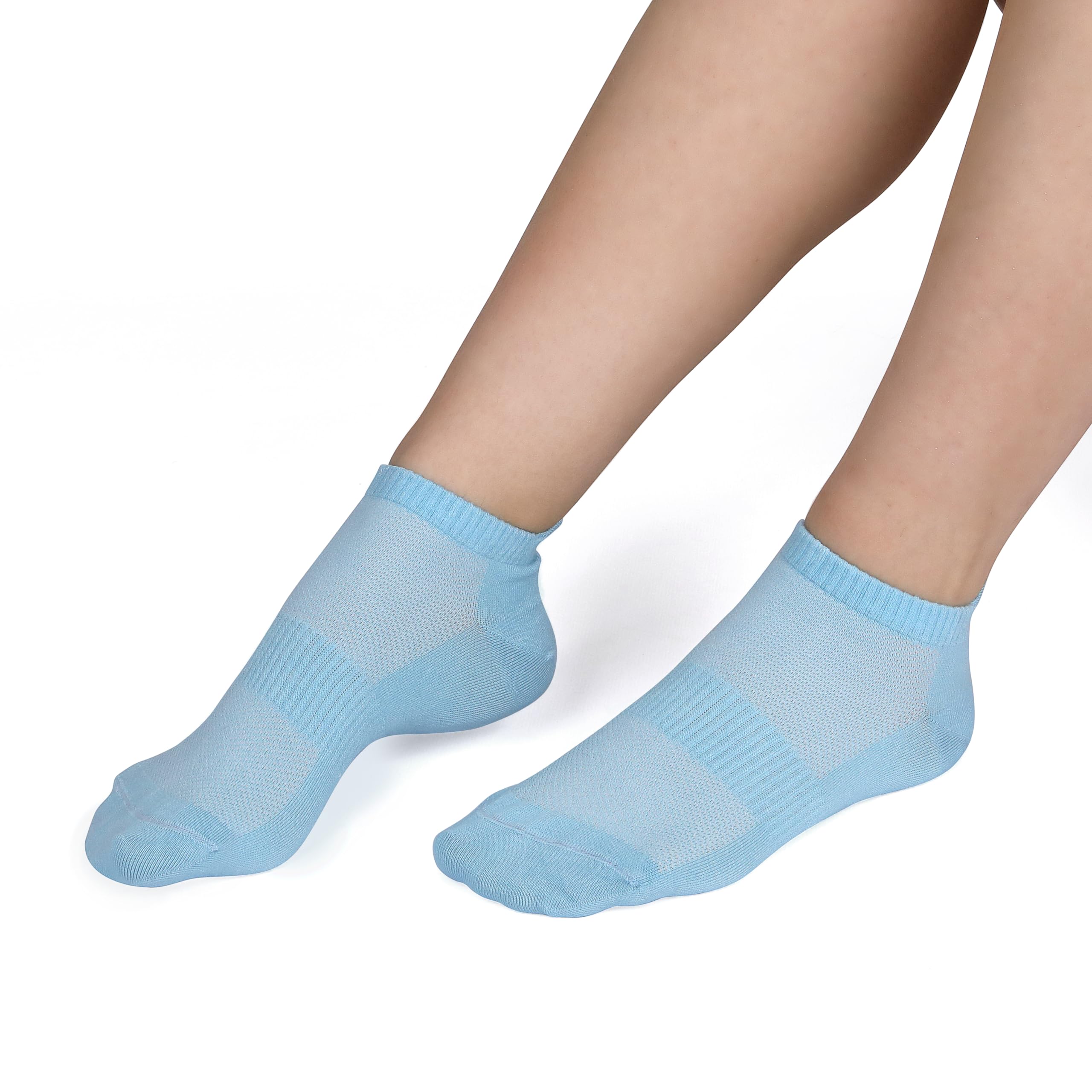 Chaussettes fines unisexes en rayonne - Respirantes - Coupe basse - Pour la course à pied - Pour homme et femme - 4-8-12 paires