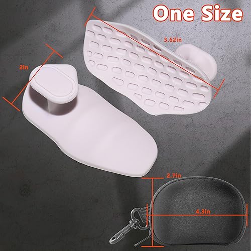 Miniatura 2 de Agarres de silicona para levantamiento de pesas, guantes de entrenamiento alternativos para hombres, agarre antideslizante para entrenamiento de