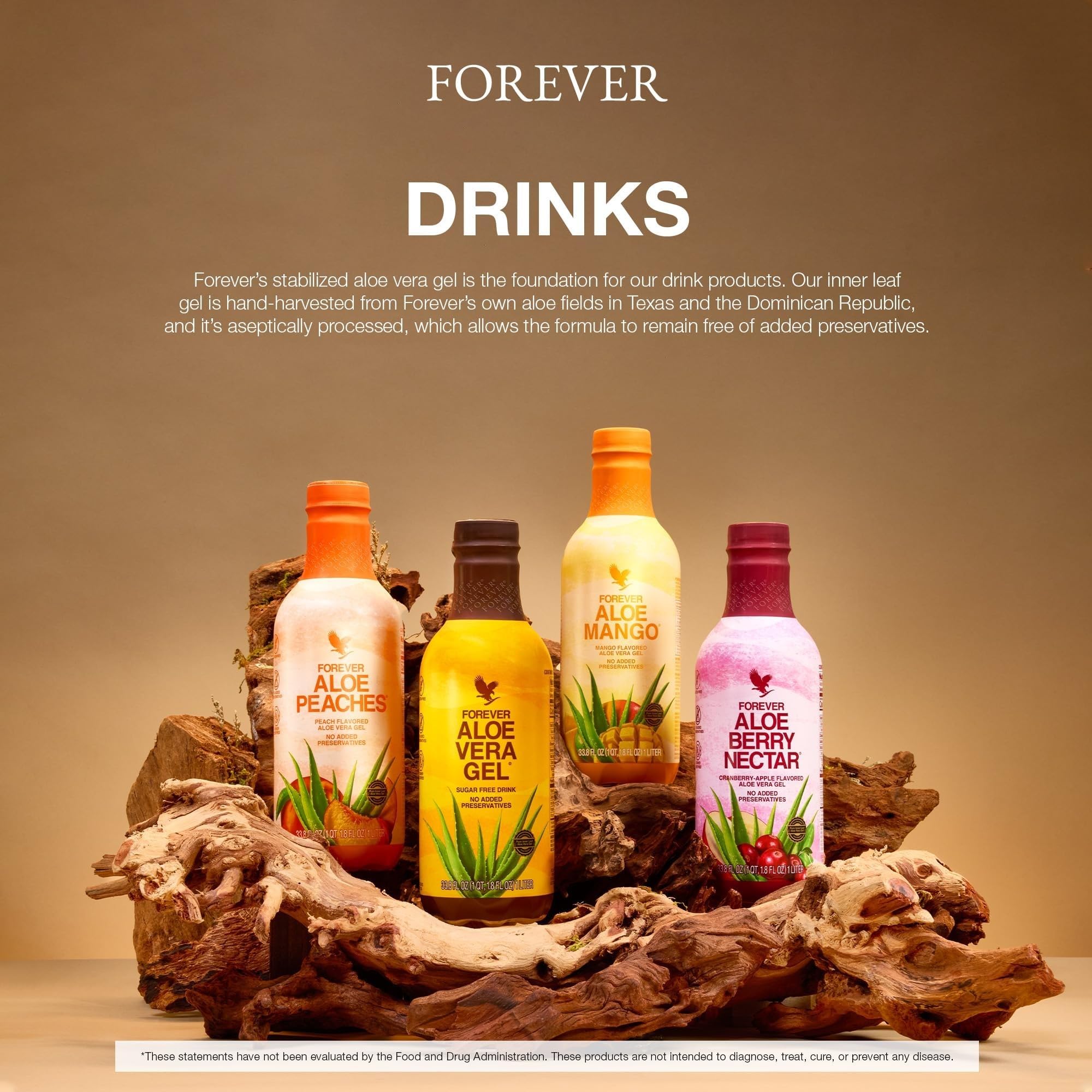 Forever Living Forever Aloe Peaches Juice Drink, 33.8 Fl Oz, Pack of 6 — Amazon image 7