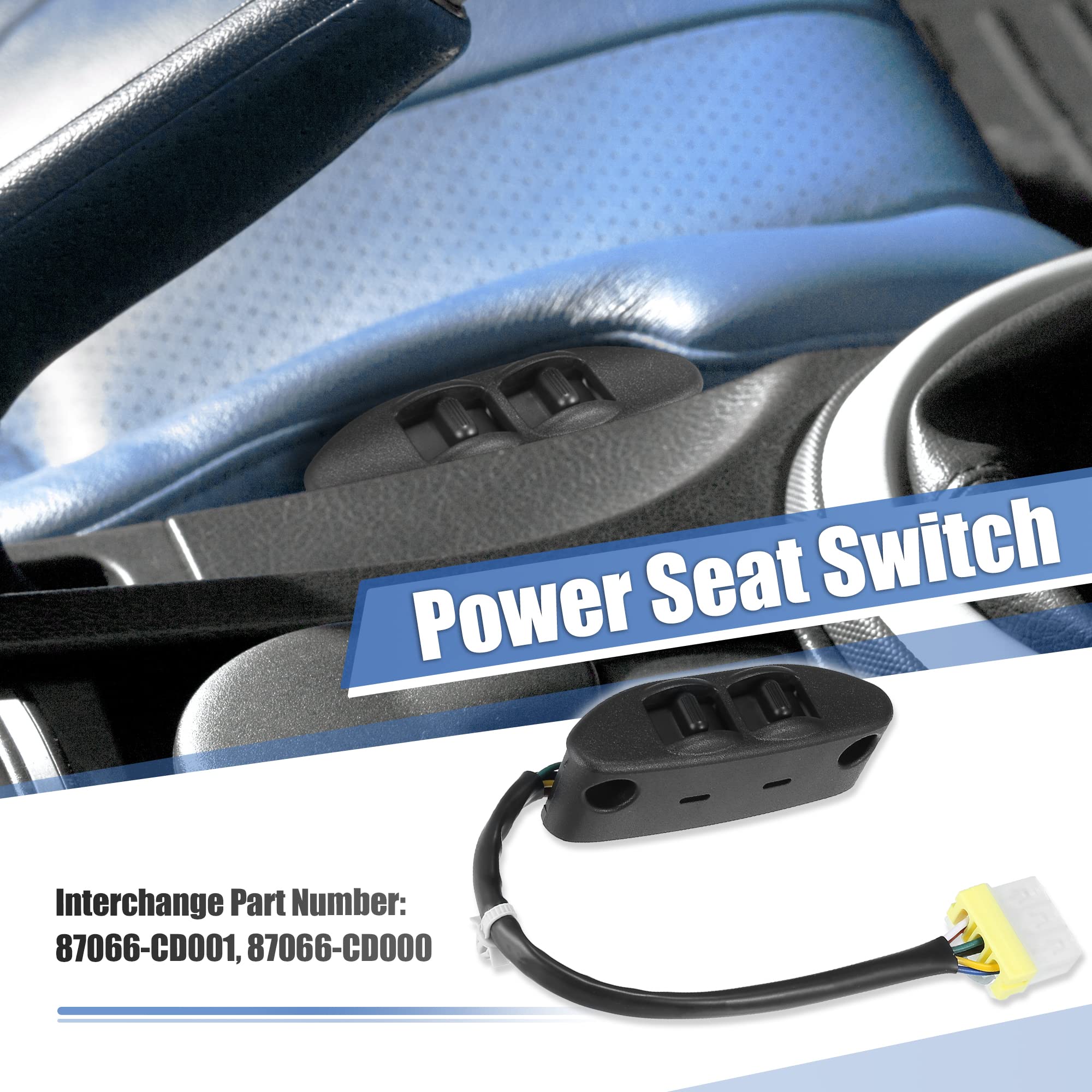 Amazon.com: X AUTOHAUX Front Left Driver Side Seat Switch