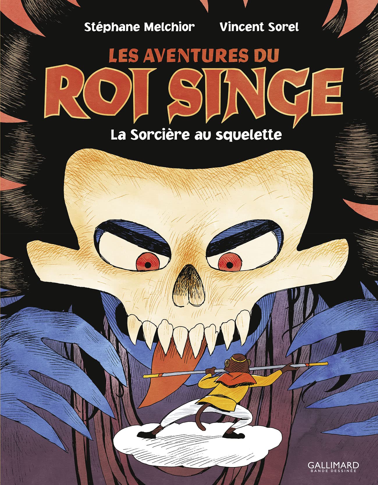 Les Aventures du Roi Singe: La Sorcière au squelette (3)