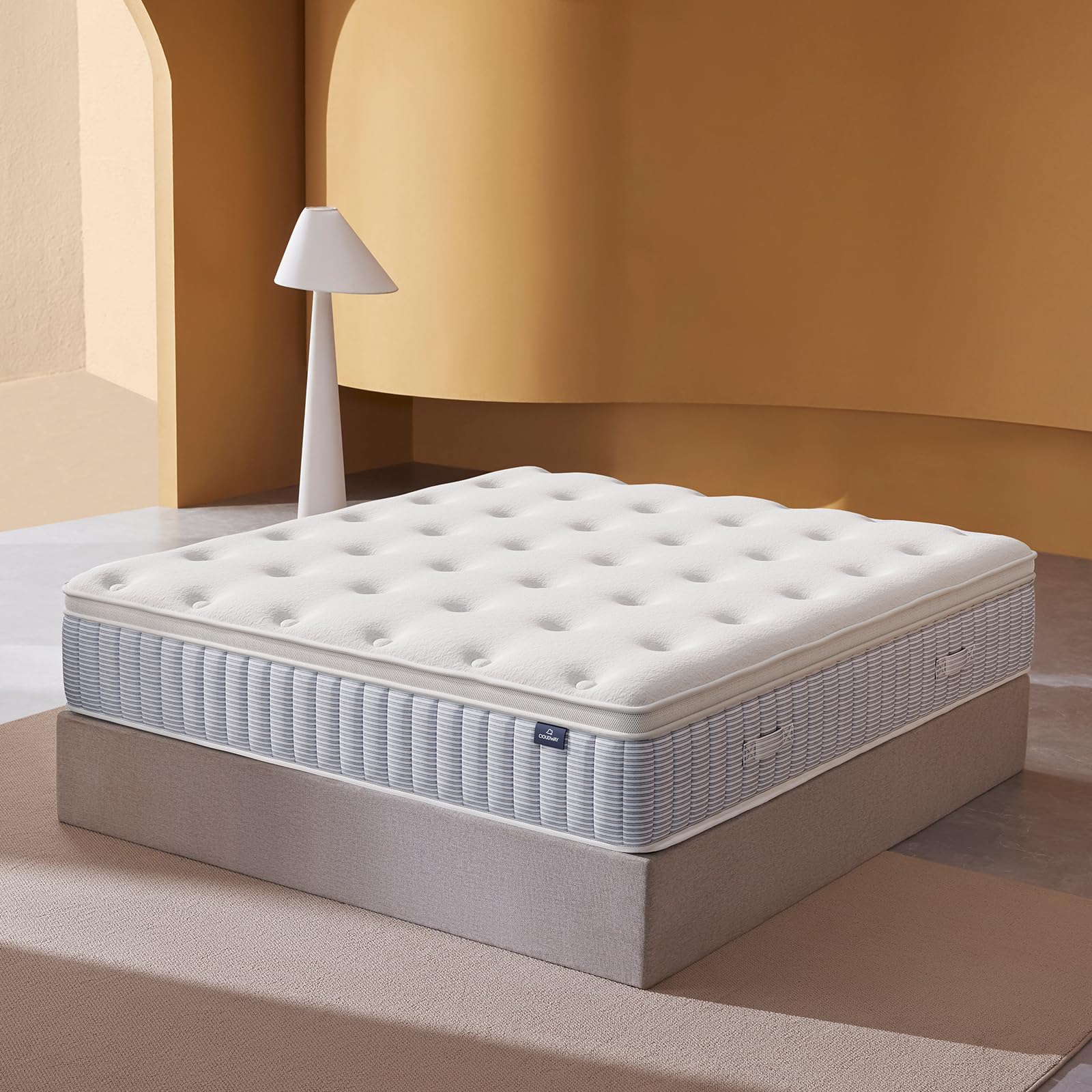 Item similar// Real Memory Foam, Reinforced Edge Support, Zoned Coils for Pressure Relief and No Motion Transfer