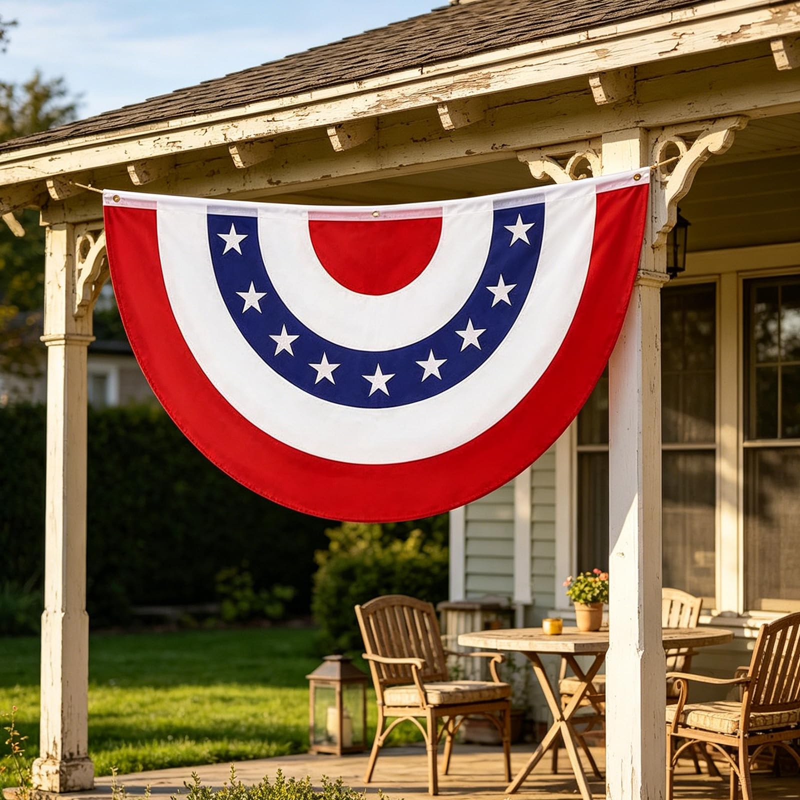 Bandiera per fan illuminata a LED per feste nazionali, A