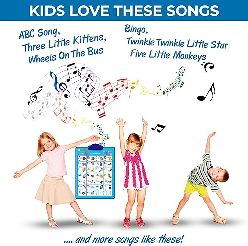 Miniatura 27 de Just Smarty Tabla de pared del alfabeto, para niños de 1 a 3 años, ABC y 123, aprendizaje, regalo educativo para 1, 2, 3, 4 y 5 años, terapia