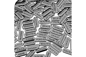 Motivational Black Girl Charm Piece Jewelry Making Accessories