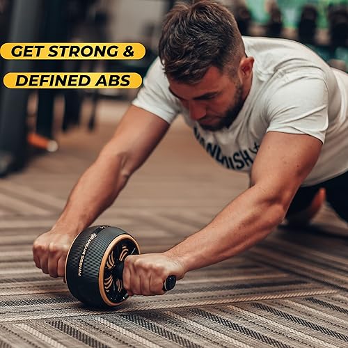 Miniatura 2 de Ab Roller Wheel - Ab Wheel Roller & Knee Mat - Rueda Para Abdominales - Abdominal Wheel - Abs Roller for Men & Women - Home Gym Equipment