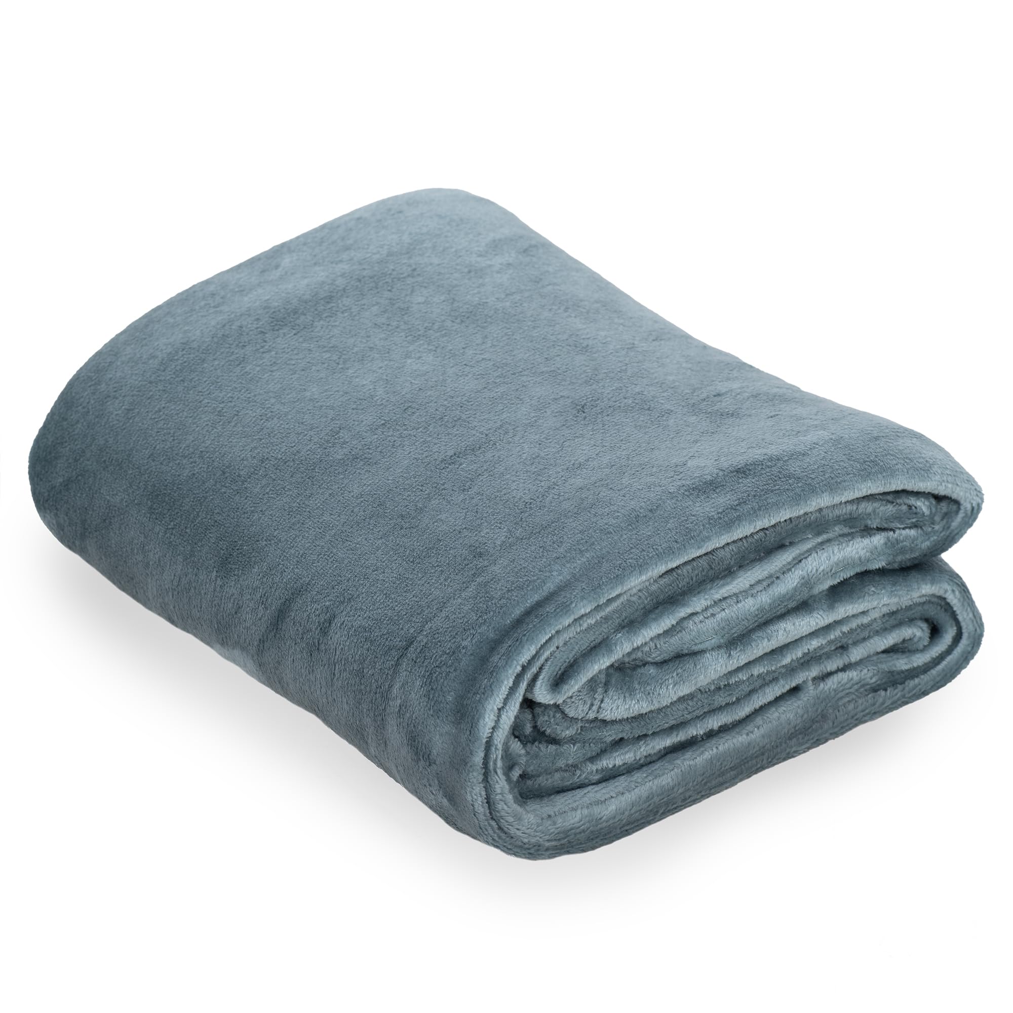 MOPAREL Manta Lisa Sedalina 130x160cm Súper Suave y Cálida. Muy Ligera y Confortable para Cama Sofá y Sillón. Cobertor 100% Poliéster. Calidad 250g/m². Color Verde Aguamarina