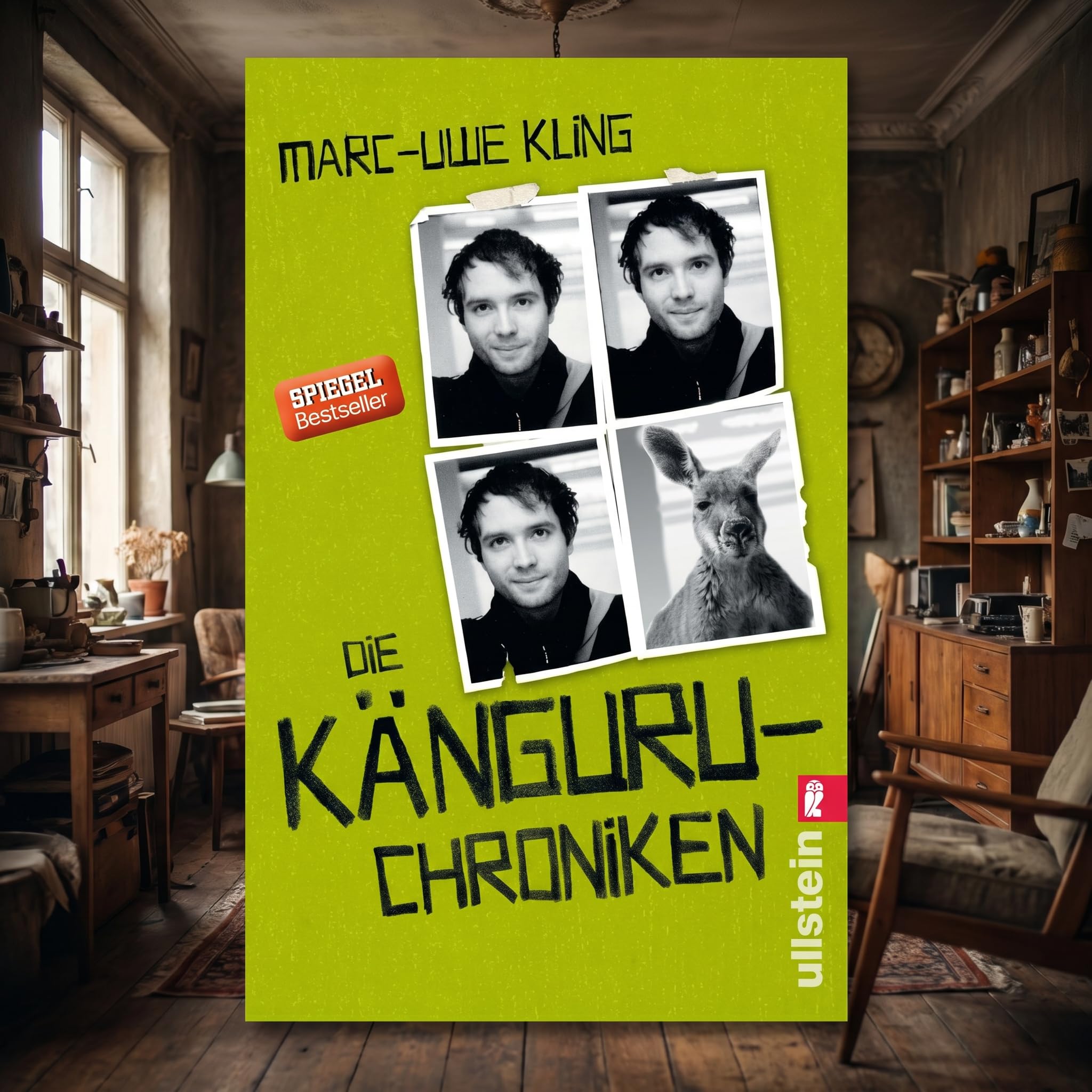 Marc-Uwe Kling - Buchset: Die Känguru-Werke - Die Känguru-Chroniken, Das Känguru-Manifest, Die Känguru-Offenbarung, Die Känguru-Apokryphen, Die Känguru-Rebellion mit meinem exklusiven Lesezeichen